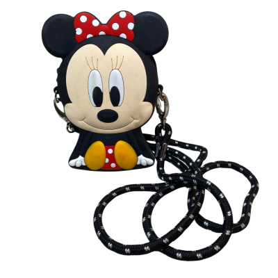  Kids Disney Minnie Silicone Mini Shoulder Bag 15x11.5cm