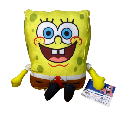Official NWT Spongebob Squarepants Plush Assortment Cuddle Pillow Buddy Size 31 - 41cms