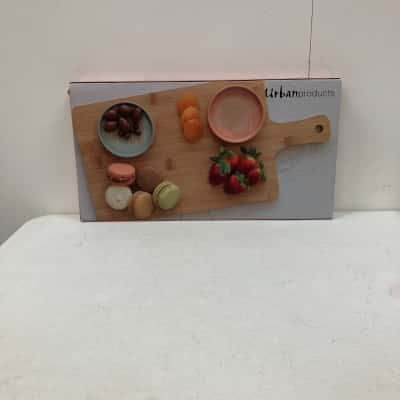 Shae Rainbow Dish W/Bamboo Board 