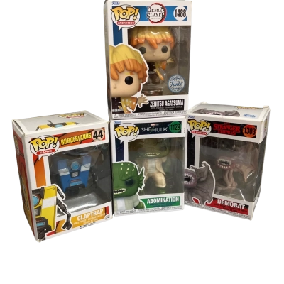 Funko Pop! Collector bundle - 4 boxed figures