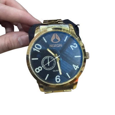 Inspired Nixon blue/gold coloured watch