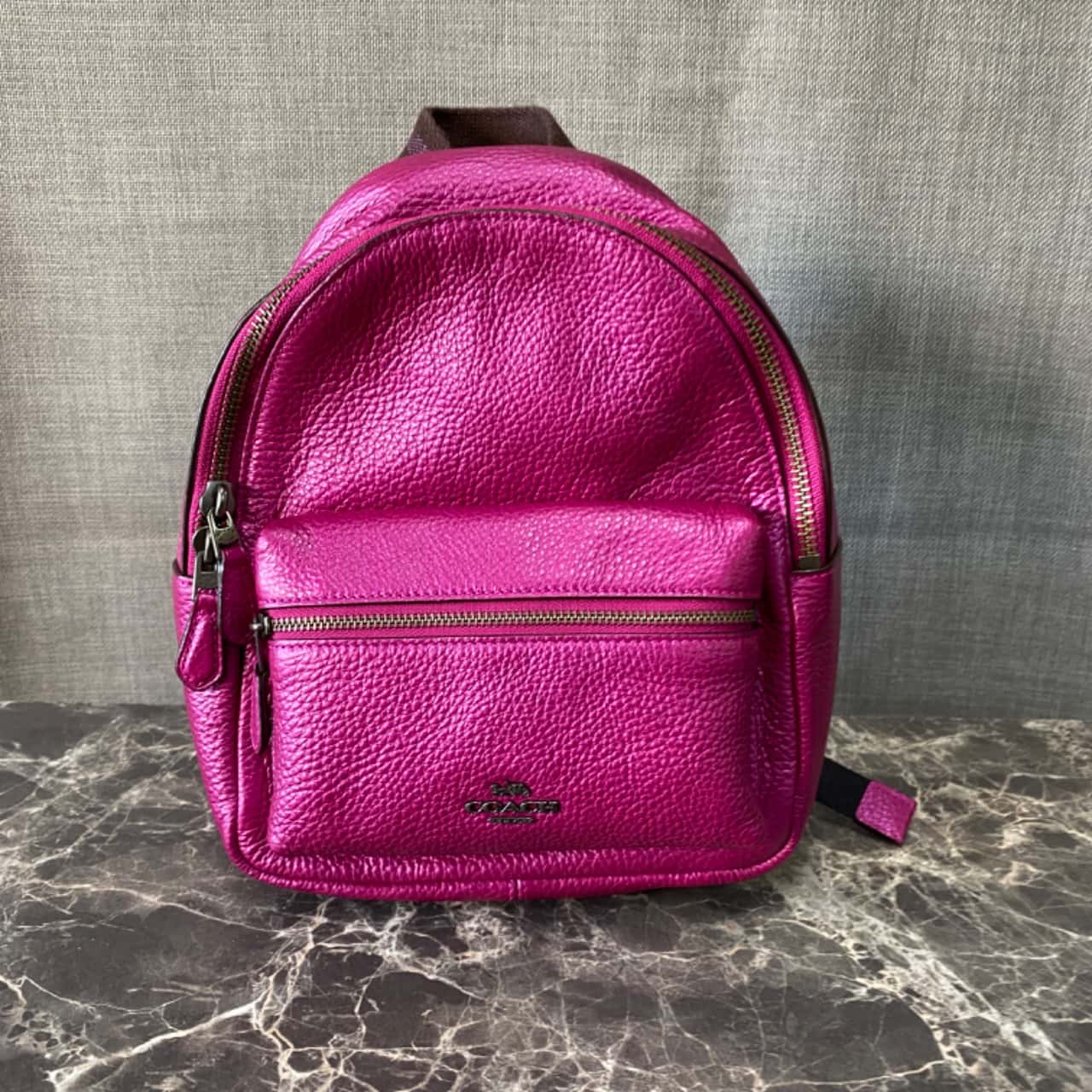 coach new york backpack