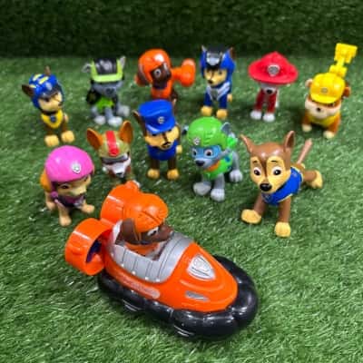 Paw Patrol Pup Figurines x 12 (Lot 1)