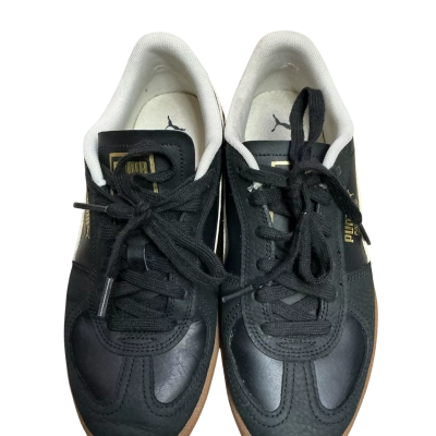 Puma Mens  Size US6.5 Sneakers Black  / Striped / White 