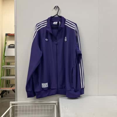 Adidas Men’s Real Madrid Track Jacket (Offical Garmet) Size 2XL