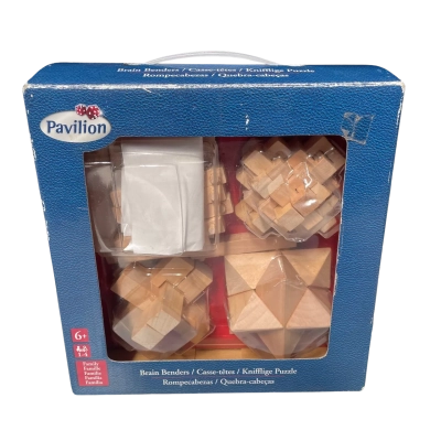 Pavilion would puzzles x 4 an original box new