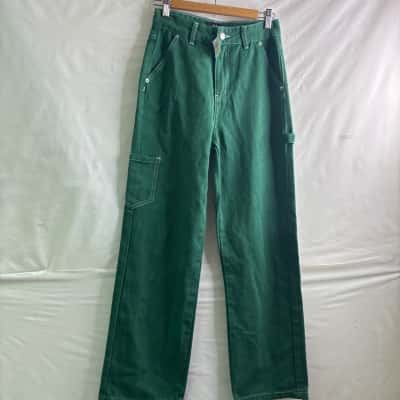 Dotti Womens  Size 6 Carpenter Jeans Green 