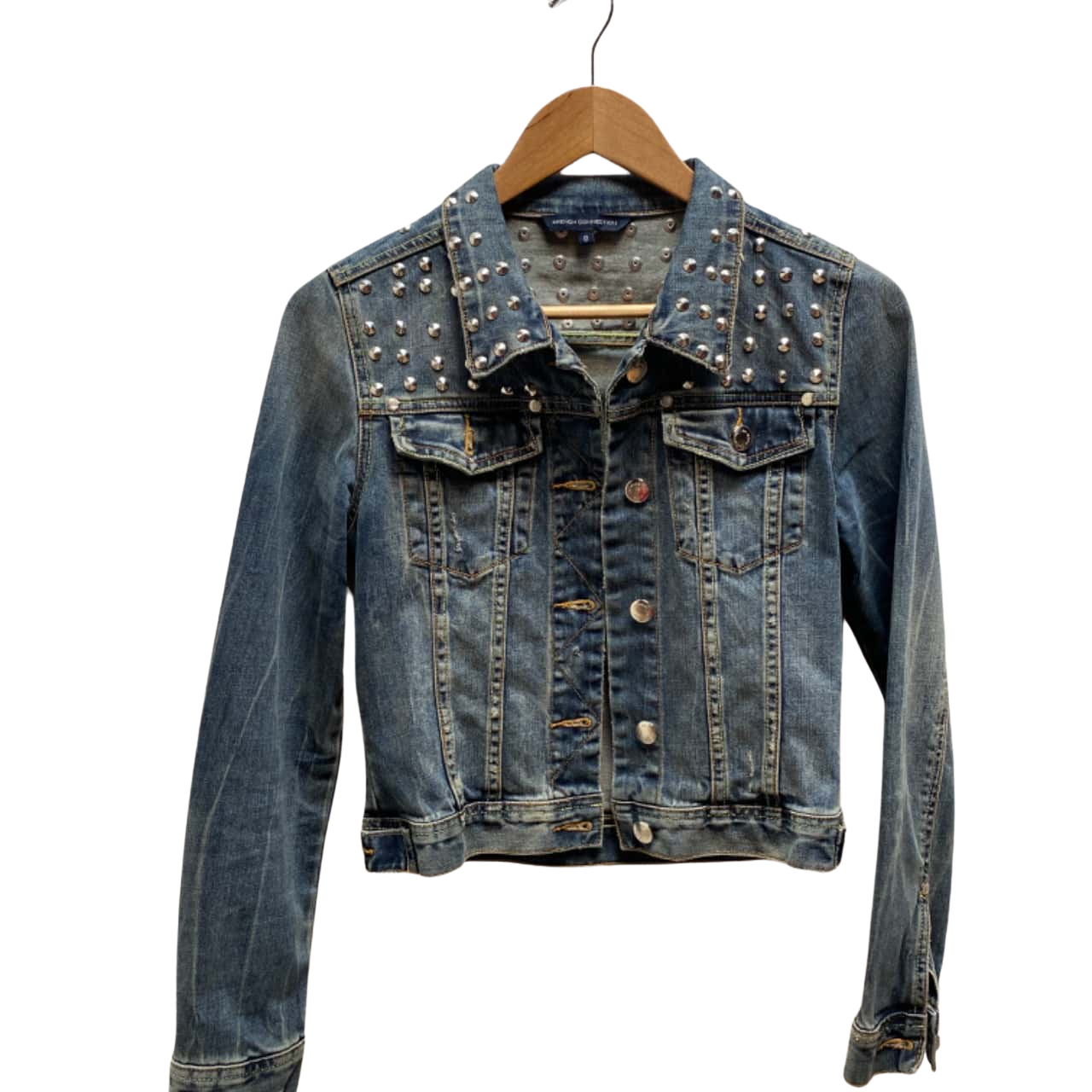 French Connection Womens Denim Jacket (s)