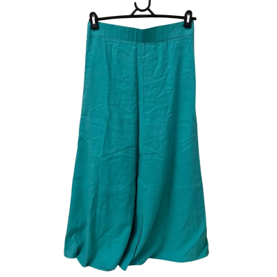Susan Womens Size 10 Maxi Skirt Turquoise 