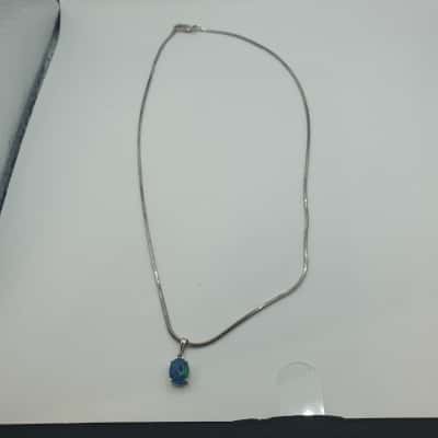 Womens 925 Silver Necklace