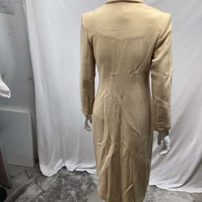 Charlie Brown Womens Trench Coat Beige 
