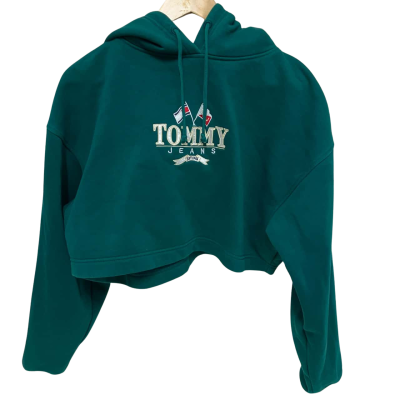 Tommy Jeans Womens  Size S Hoodie Green 
