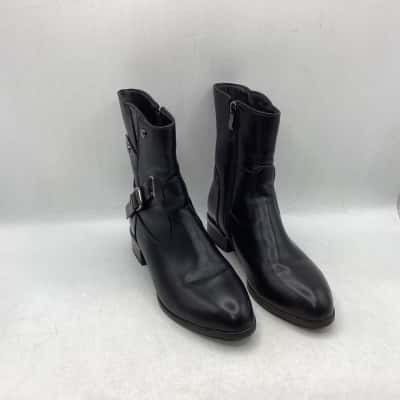 Ronnie Grey Handmade  Size 36 Boots Black 