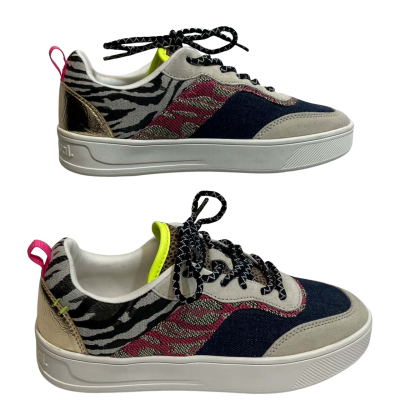 Desigual Womens  Size 37 / USA 6.5 Sneakers Multicoloured 