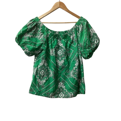 Country Road Womens  Size 16 Short Sleeve Top 100% Cotton C