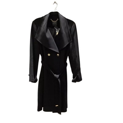Portmans Womens Size 12 Winter Belted Coat Black  