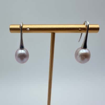 925 Silver Pearl Drop Earrings