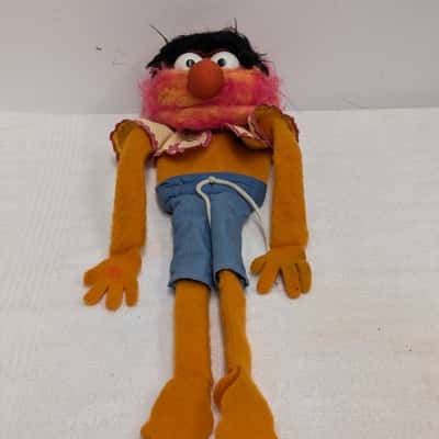Fisher Price Vintage Muppets Animal Hand Puppet #854 1978 Jim Henson