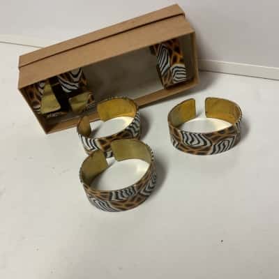 Handcrafted in South Africa set of 6 serviette holders