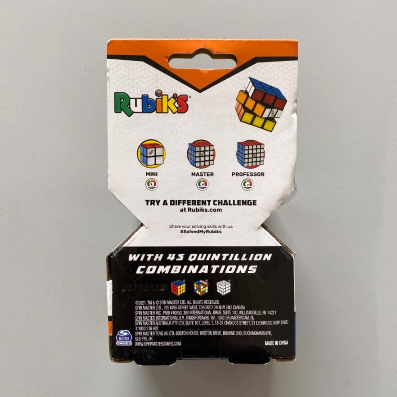 Rubic Box Rubik's Cube - New In Package(s)