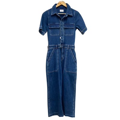 Seed Womens  Size XS Denim Jumpsuit Blue 