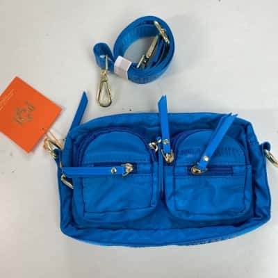 Poppy Lissiman Cerulean Blue Bobby Bag Cross Body Bag 