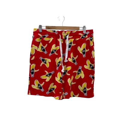 Peter Alexander Mens  Size M Pyjama Shorts Red Coca Cola