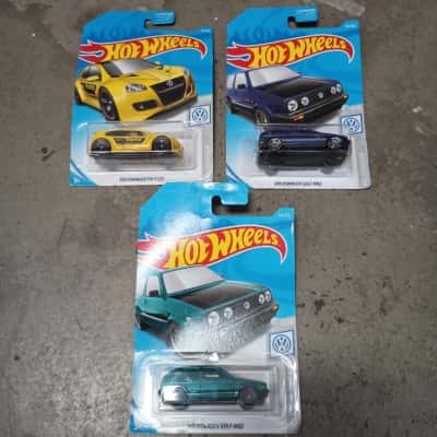 Hot Wheels VWs x 3