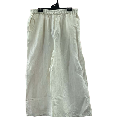 Shanty Corp - Positano Pants - White Linen Viscose