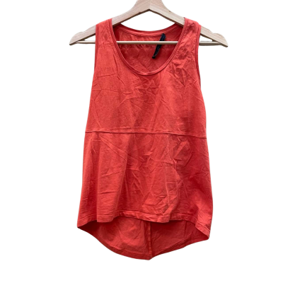 Victoria Beckham Womens Orange Cotton Tank Top