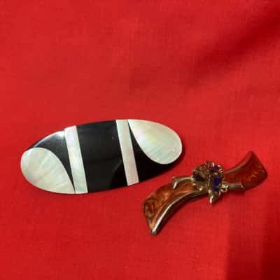 Set of 2 Vintage-Style Barrettes
