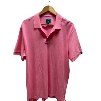 Gazman Mens Size L Pink Polo Top