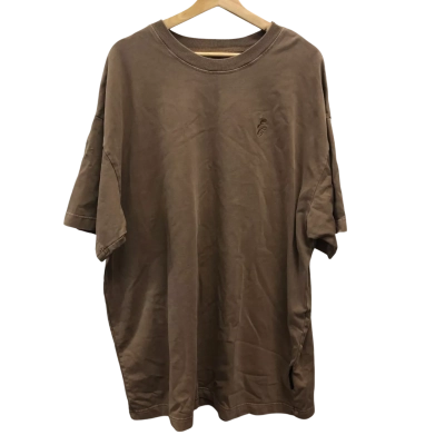 Earls Collection Mens  Size XL Short Sleeve T-shirt Brown 
