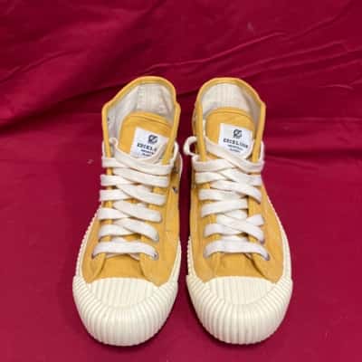 Excelsior Women's Canvas Sneakers Size EU 39 / UK 6 / US 7 Mustard 