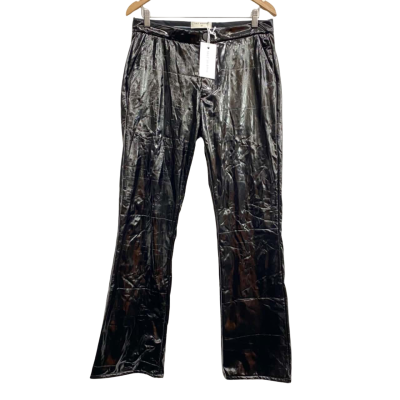 Salt Murphy Pleather Straight Leg Pants Size 32