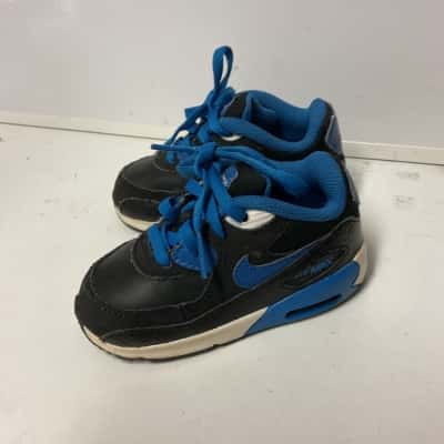 Nike air max Kids  US Size 6C  Black  / Blue sneakers