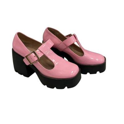 Steve Madden Womens  Size 7 Platforms Pink  