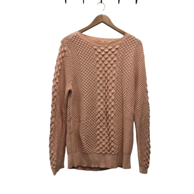 Cable Melbourne Womens  Size L Jumper Peach 