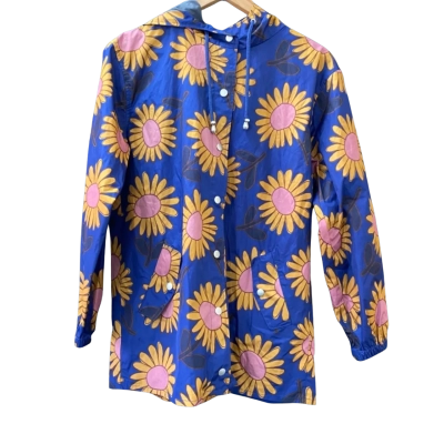 Princess Highway Size M Raincoat Blue / Floral / Multicoloured 
