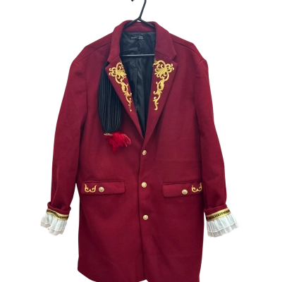 SHEIN Mens  Size XXL Burgundy Suit 