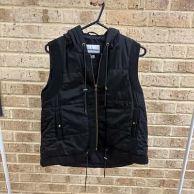 Country Road Womens black & gold vest Size XS 
