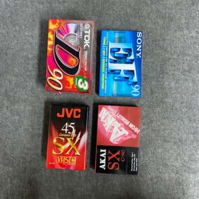 Blank Cassette Packs (Sealed) x 4 Bundle 