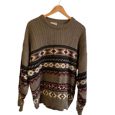 “Heathermoor”  Mens  L. JUMPER - Size 22 Pattern 