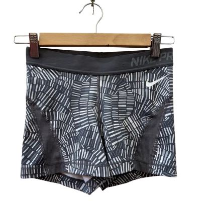 Nike Womens Size M Grey Bike Shorts 
