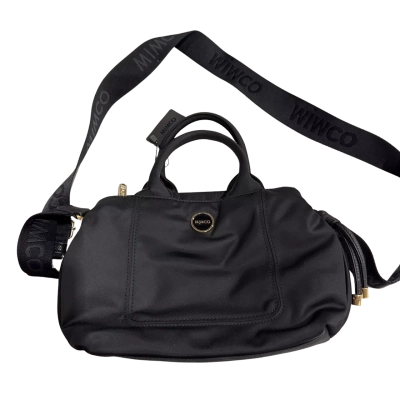 Mimco Womens Mini Tote Black Bag 