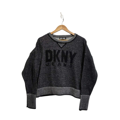 DKNY Jeans Women's Size L Grey Jumper
