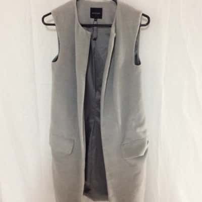 Portmans Womens  Size 6 Vest Jacket Grey 