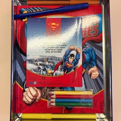 Superman Colouring Book Set