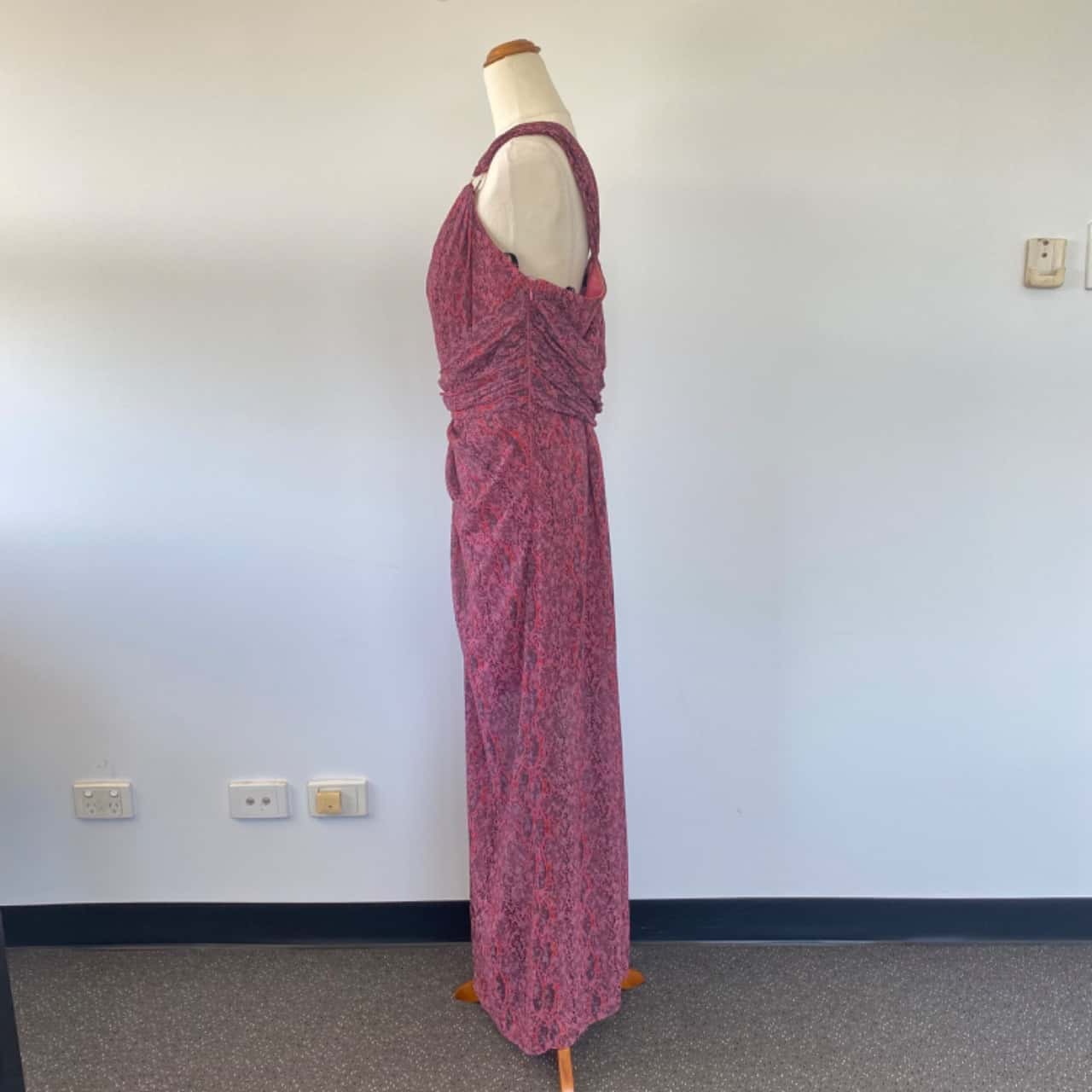 strapless open back dress Snake Print One Shoulder Party Dress – WearMyWardrobeOut main image 0