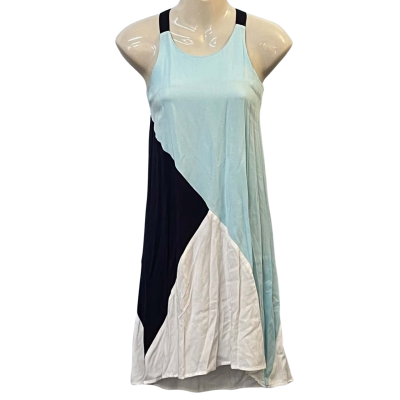 Witchery Kids Size 7 Dresses & Skirts Blue/Navy Blue/White